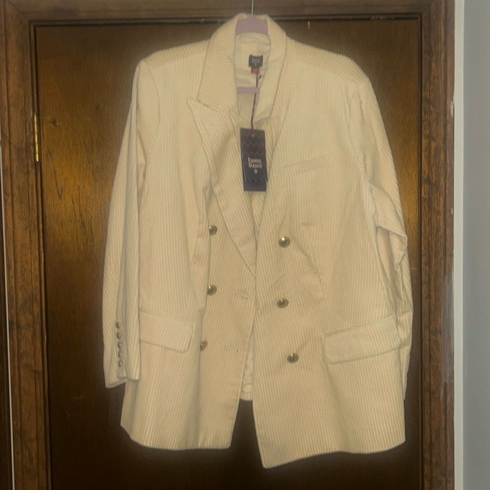 Rowing Blazers for Target!! Brand New Cream Blazer